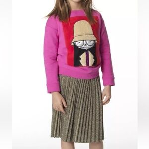 Little Marc Jacobs - Pleated Gold Skirt - 12/150 *D12